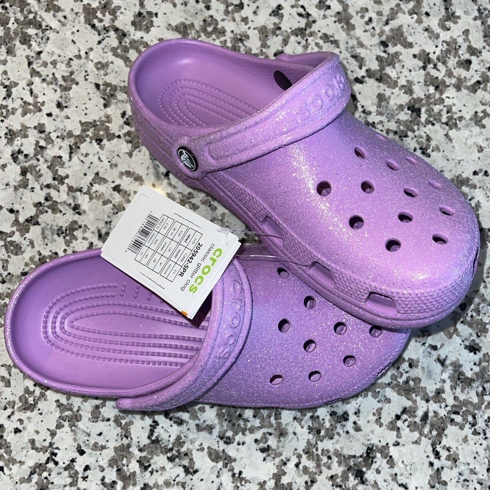 Women’s or Unisex Crocs. 🐊